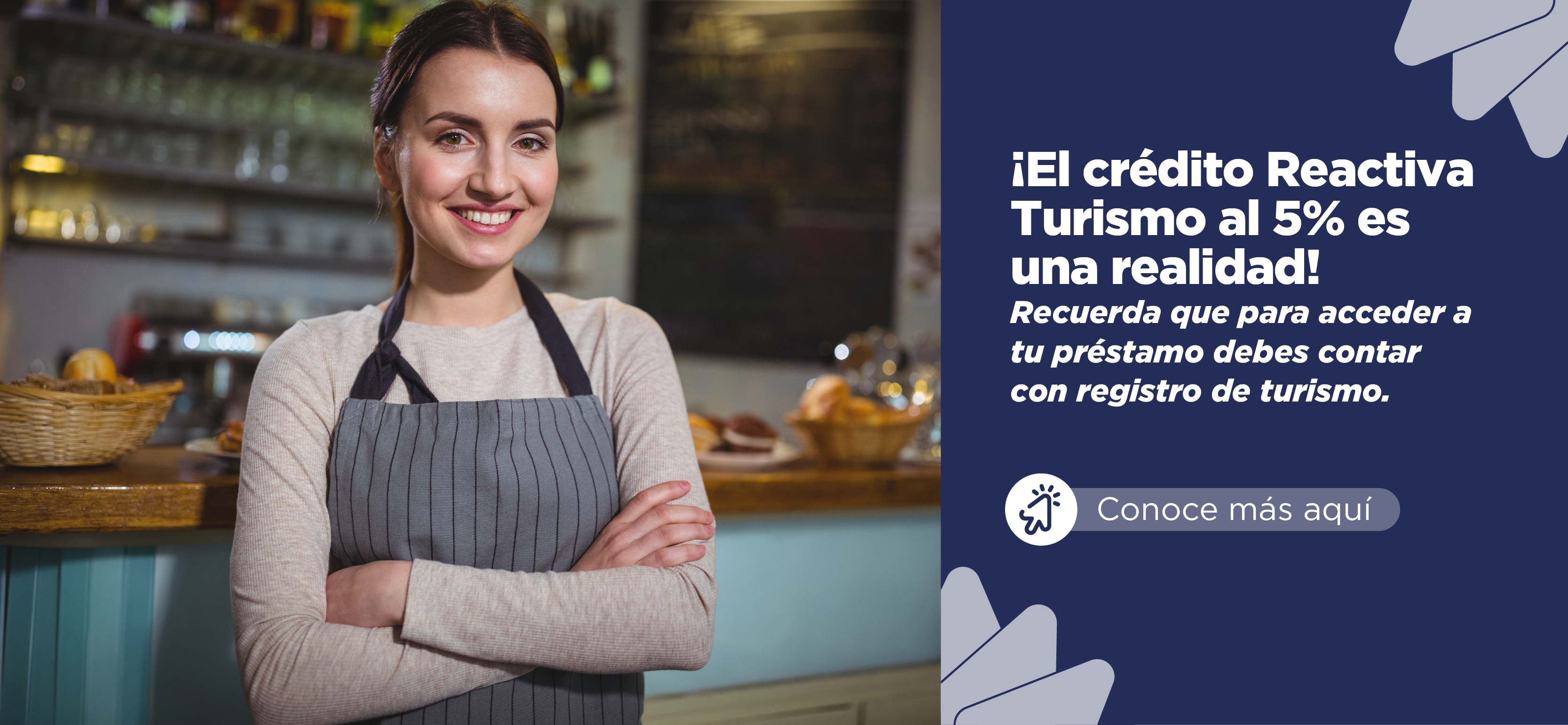 El Crédito Reactiva Turismo al 5% es una realidad